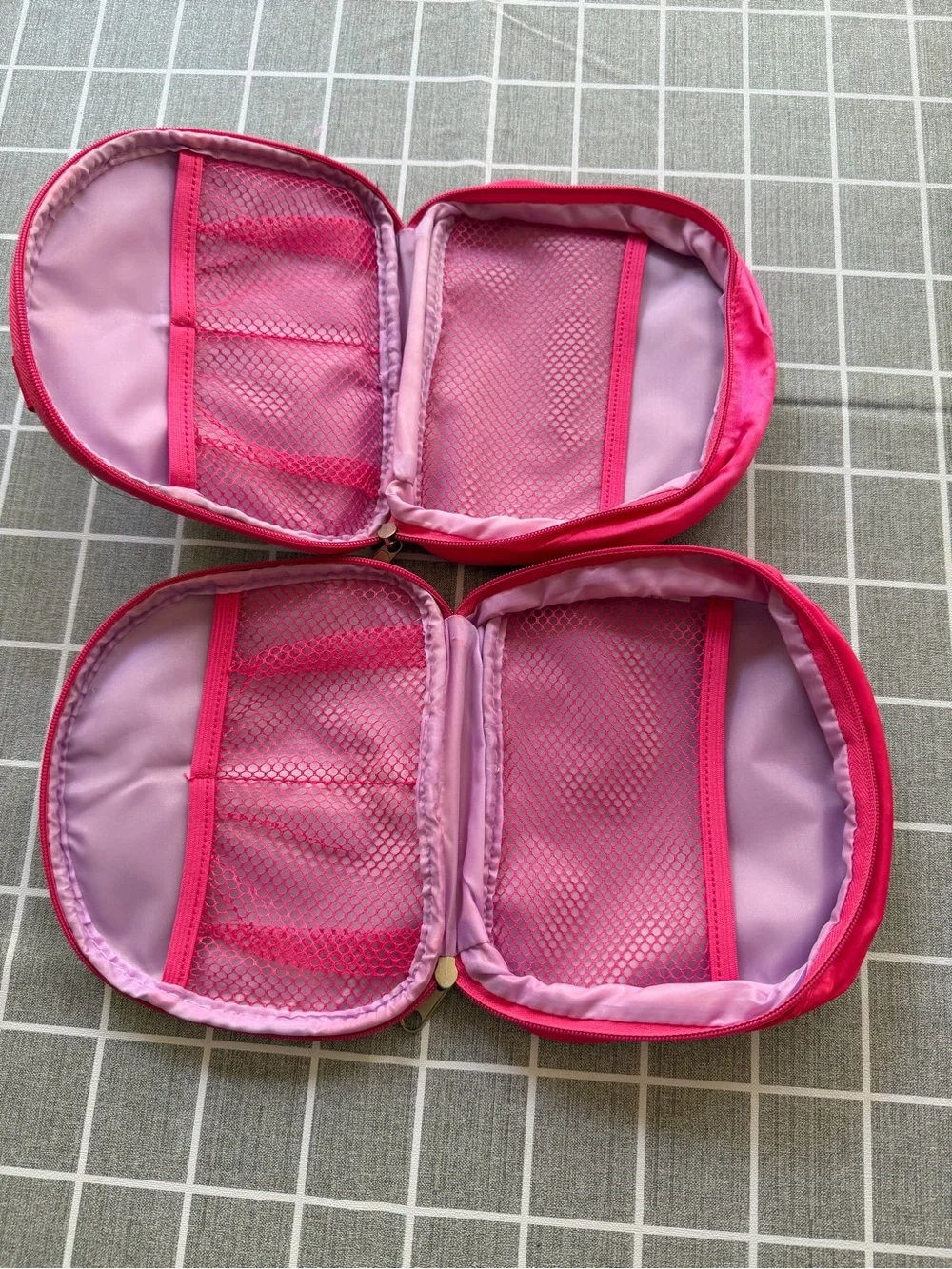 Girls Pink & Purple TAKE-A-LONG Travel Bags SET of 2